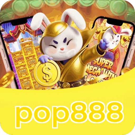 Números do app pop888 em material de marketing — ilustração, não auditoria